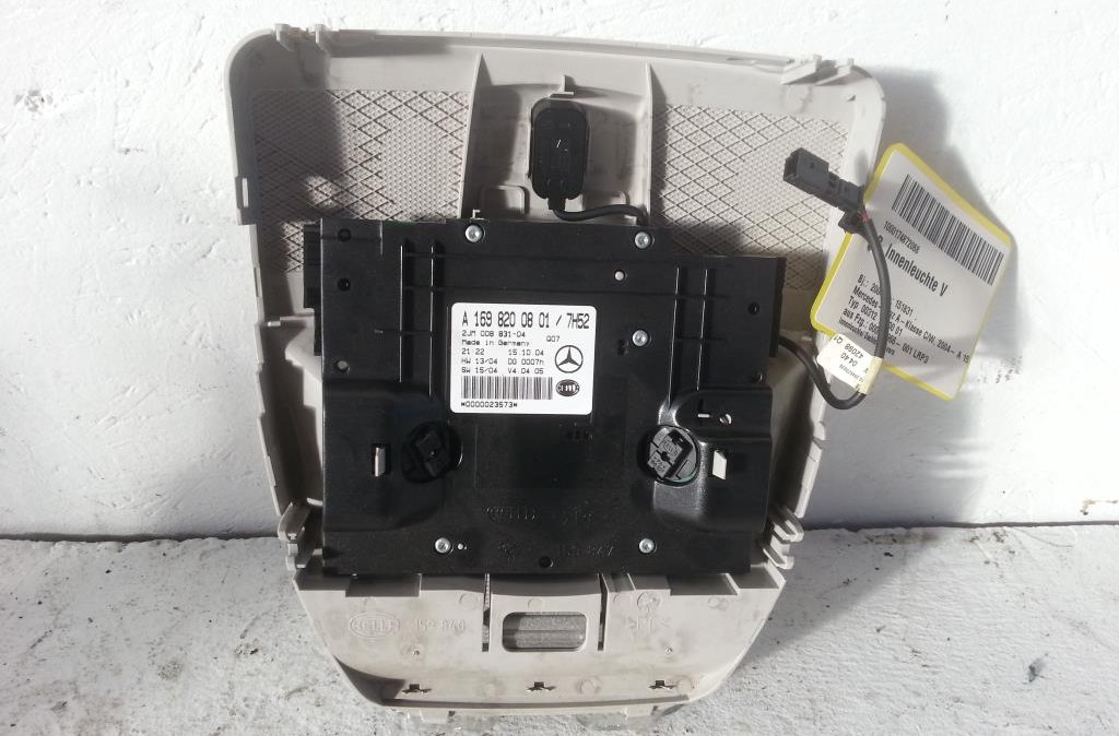 Mercedes A-Klasse W169 Innenleuchte Dachleuchte vorn A1698200801
